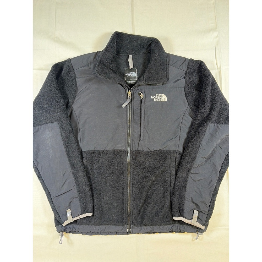 The North Face Denali Polartec Fleece Jacket Black Womens Medium Full Zip